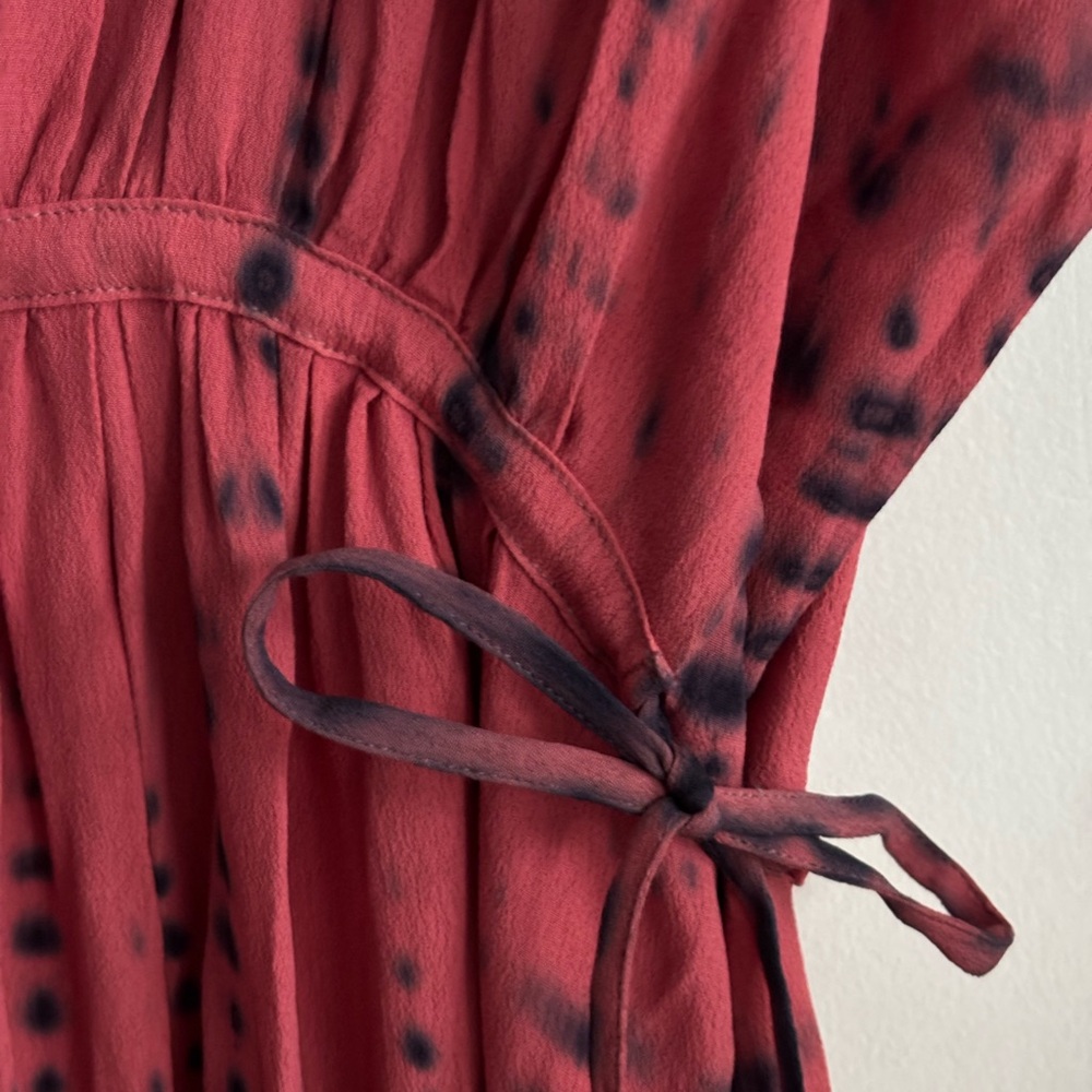 NWT Pure Jill J. Jill Vibrant Pink Tie-Dye Dress - Picture 4 of 7